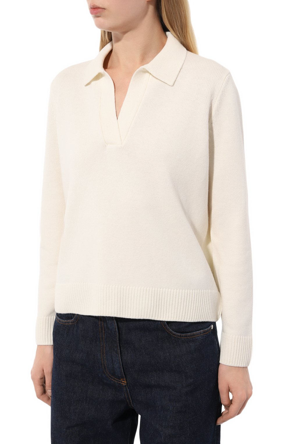 Поло из шерсти и вискозы GRAN SASSO, арт. 23292/12814, фото 3