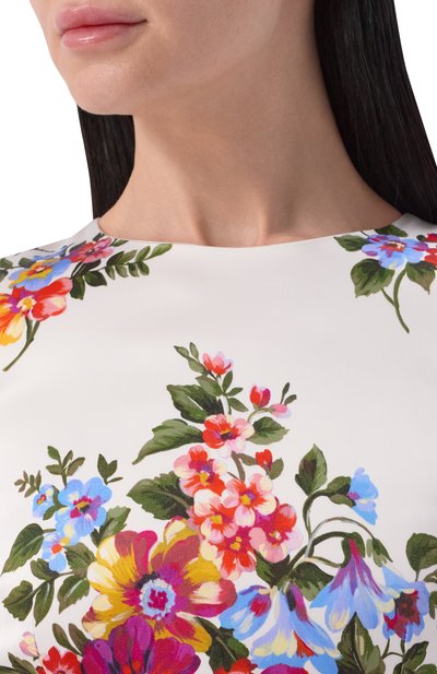Атласное платье DOLCE & GABBANA, арт. F612VT/FSICE, фото 4