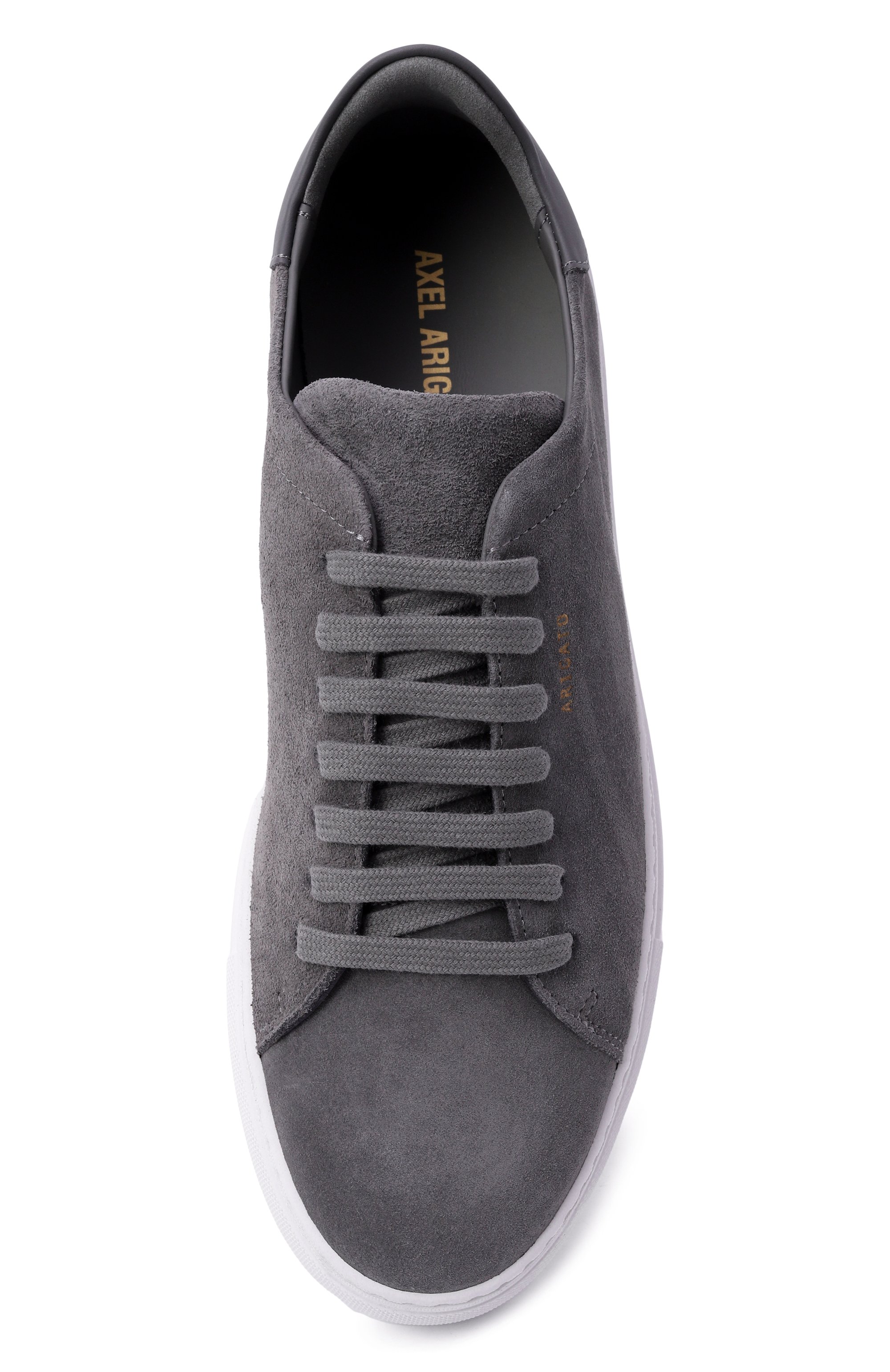 Замшевые кеды clean 90 AXEL ARIGATO темно-серого цвета по цене 29950 руб., арт. F2275002, фото 5 Замшевые кеды clean 90 AXEL ARIGATO, арт. F2275002, фото 5