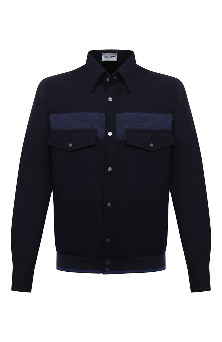 Рубашка хлопка и кашемира ZILLI SPORT, арт. MFW-4050-1649/ZS4092, фото 1