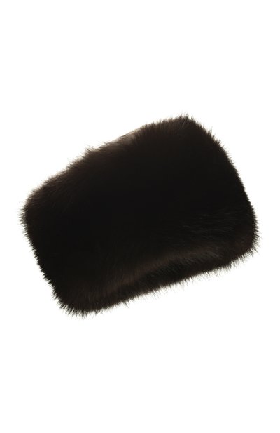 Женская меховая шапка джулия из норки и соболя FURLAND, арт. 0034625650023600000
