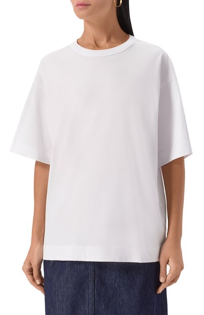 Хлопковая футболка DRIES VAN NOTEN, арт. 011101-2600-001, фото 3