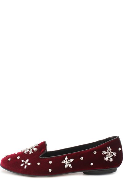 Бархатные слиперы с кристаллами MISSOURI, арт. 76949/35-41, фото 2