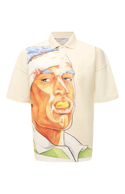 Хлопковое поло jw anderson x pol anglada JW ANDERSON, арт. J00080 PG0476, фото 1