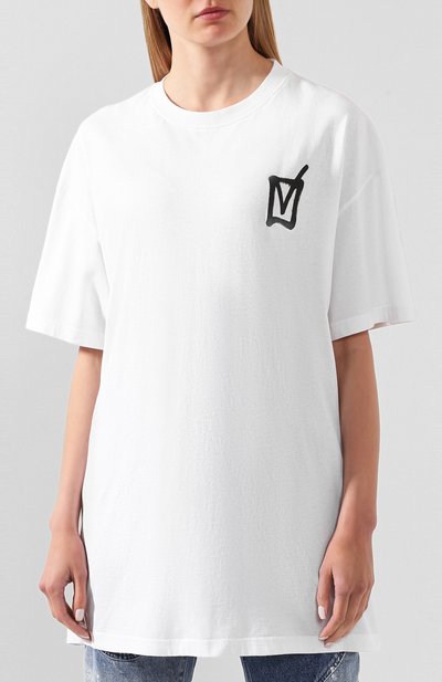 Хлопковая футболка VETEMENTS, арт. UAH21TR512 1600/W, фото 3