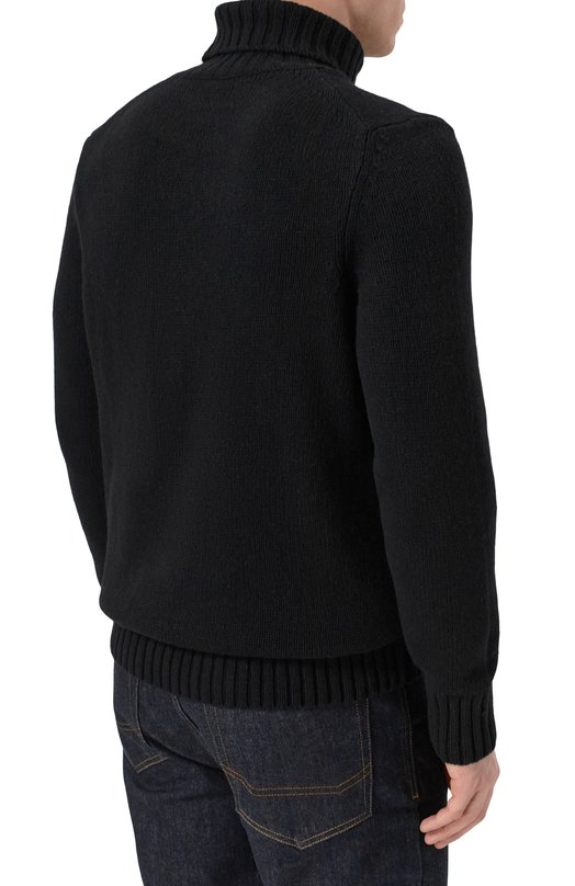 Кашемировый свитер Windsor 13 EC0SI0-TN 10014071/30037952 Чёрный  13 EC0SI0-TN 10014071/30037952 Фото 4