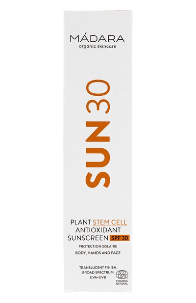 Солнцезащитный крем для тела spf 30 (100ml) MADARA, арт. A3401, фото 2
