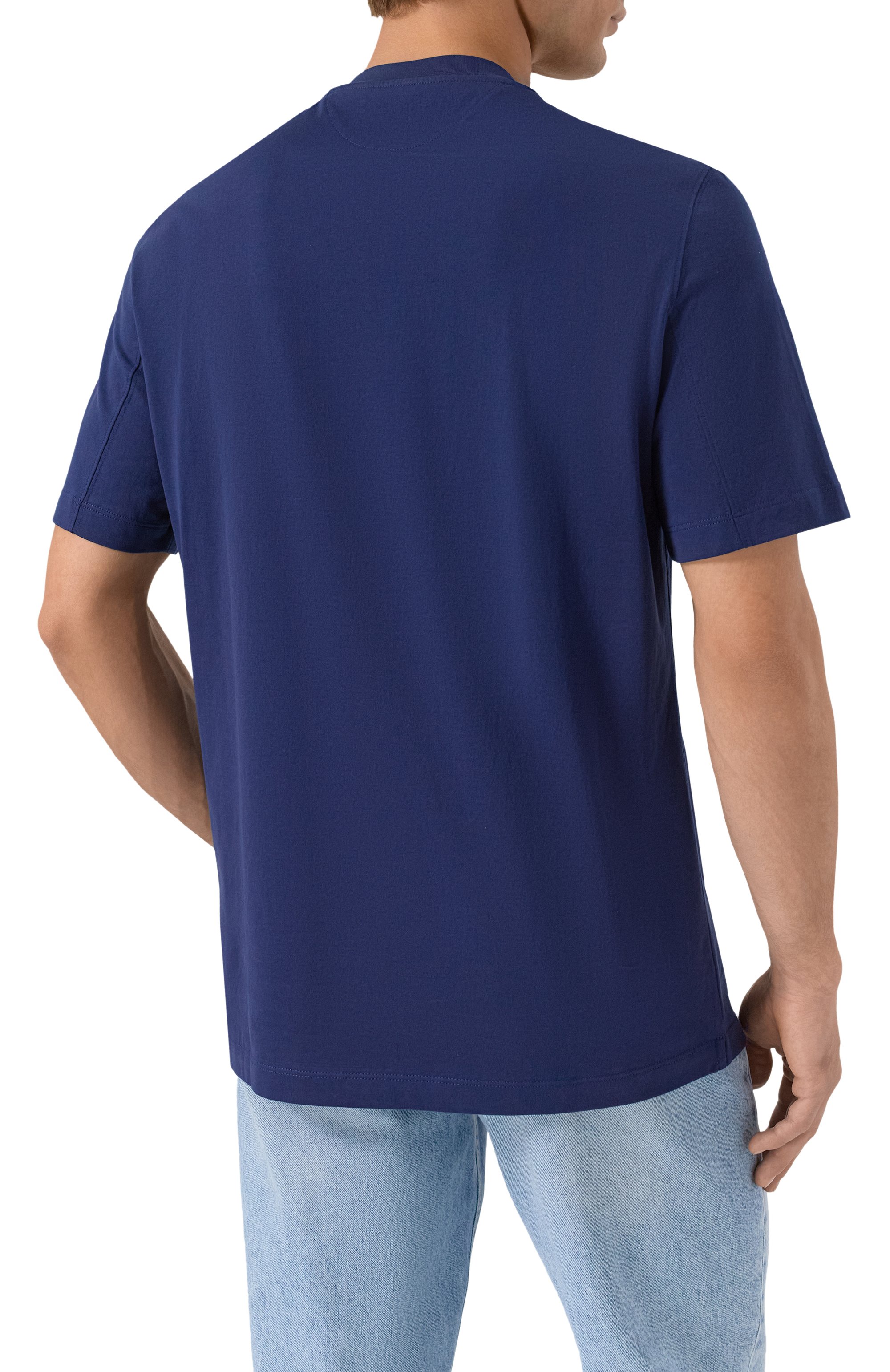 Хлопковая футболка BRUNELLO CUCINELLI, арт. M0B131308, фото 4