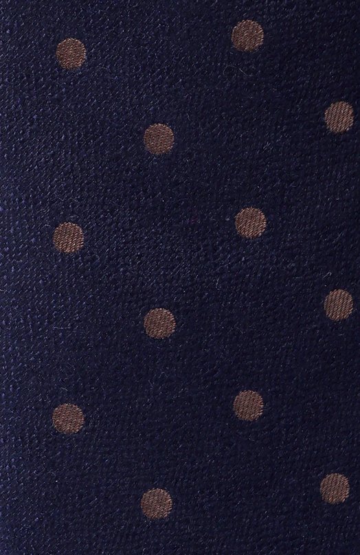 Галстук из шерсти и шелка Zilli CRAV2BM0330VP0I01 Синий  CRAV2BM0330VP0I01 Фото 4