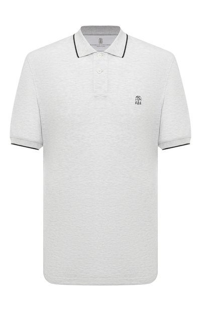 Хлопковое поло BRUNELLO CUCINELLI, арт. ME8549779G, фото 1