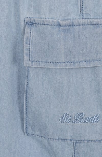 Джинсовые шорты-карго MC2 SAINT BARTH, арт. STBK MARSEILLE JR/00317H, фото 3