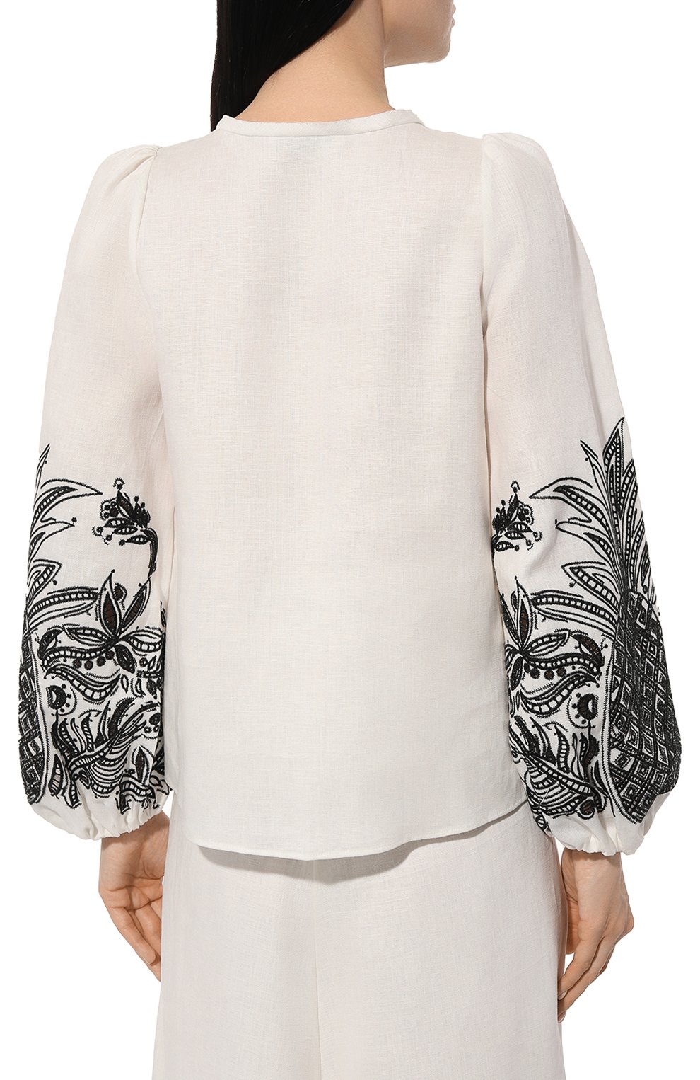 Льняная блузка DOROTHEE SCHUMACHER, арт. 548806, фото 4