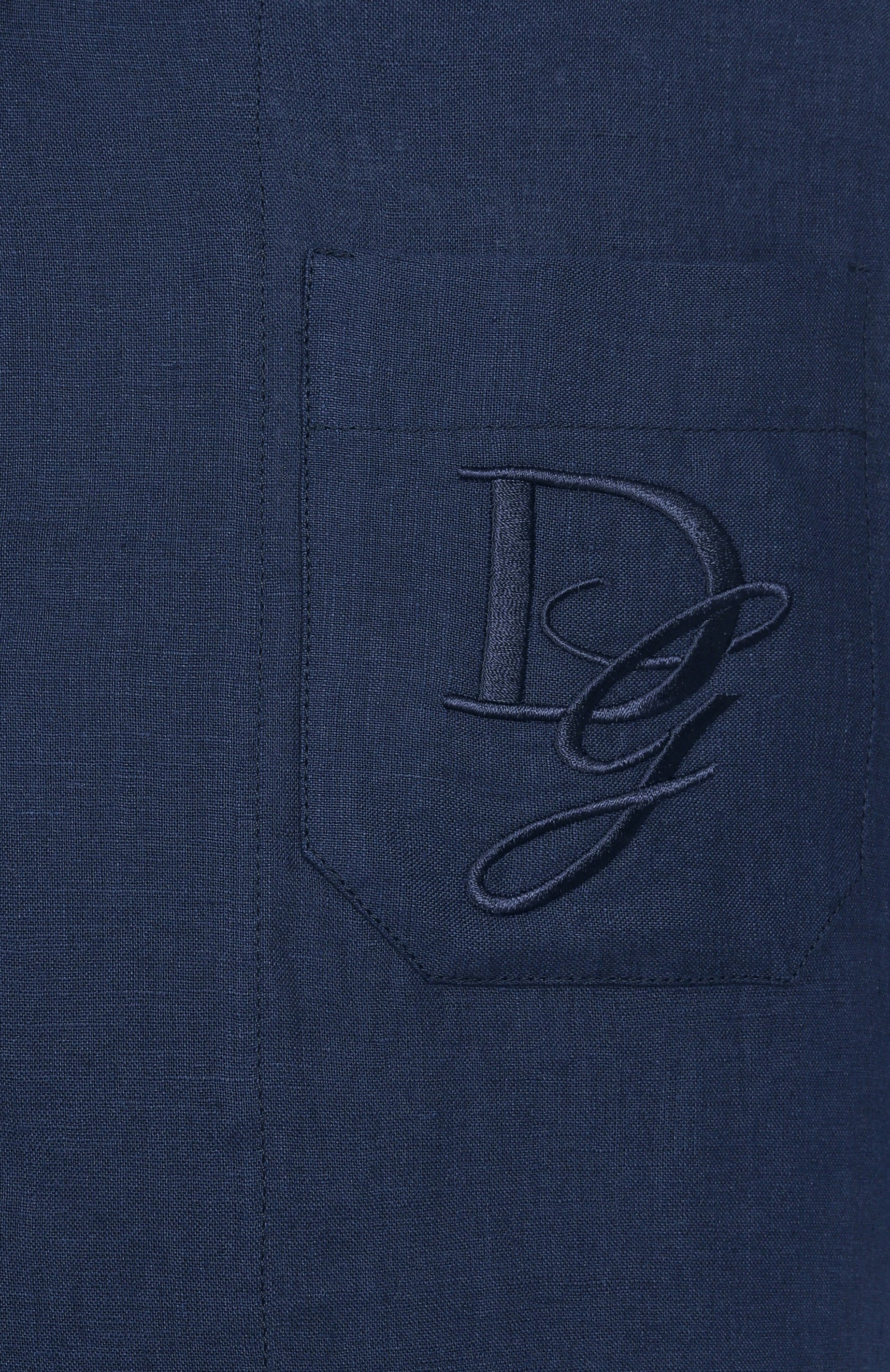 Льняная рубашка DOLCE & GABBANA, арт. G5JH9Z/FU4LG, фото 6