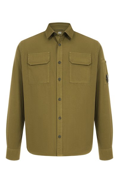 Мужская хлопковая рубашка C.P. COMPANY, арт. 19CMSH706A110143G