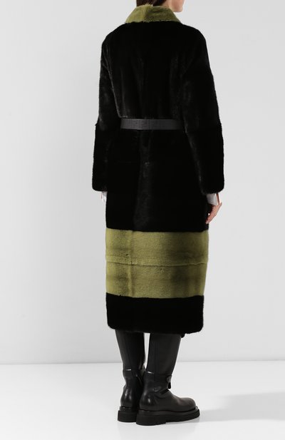 Шуба из меха норки FENDI, арт. FNF70H XP0, фото 4