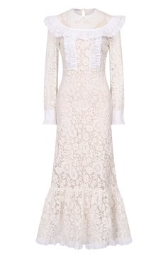 Платье из хлопка и вискозы MIU MIU, арт. MF3871-WQ4-F0009, фото 1