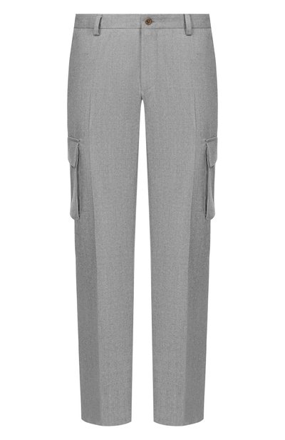 Мужские шерстяные брюки-карго CORNELIANI, арт. 284L02/2A18111