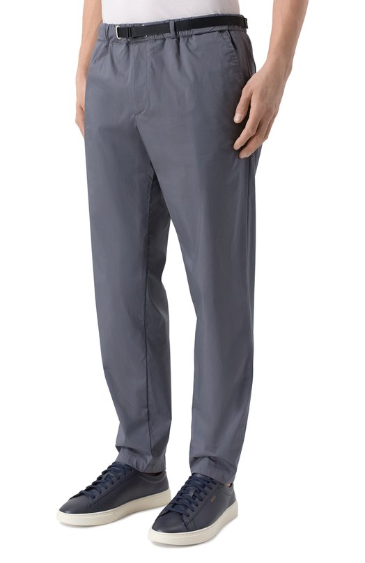 Хлопковые брюки White Sand 26SU66/311 Серый  26SU66/311 Фото 3