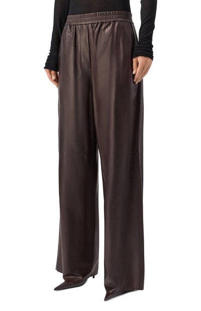 Кожаные брюки GIORGIO ARMANI, арт. GW002051/AF19603, фото 3