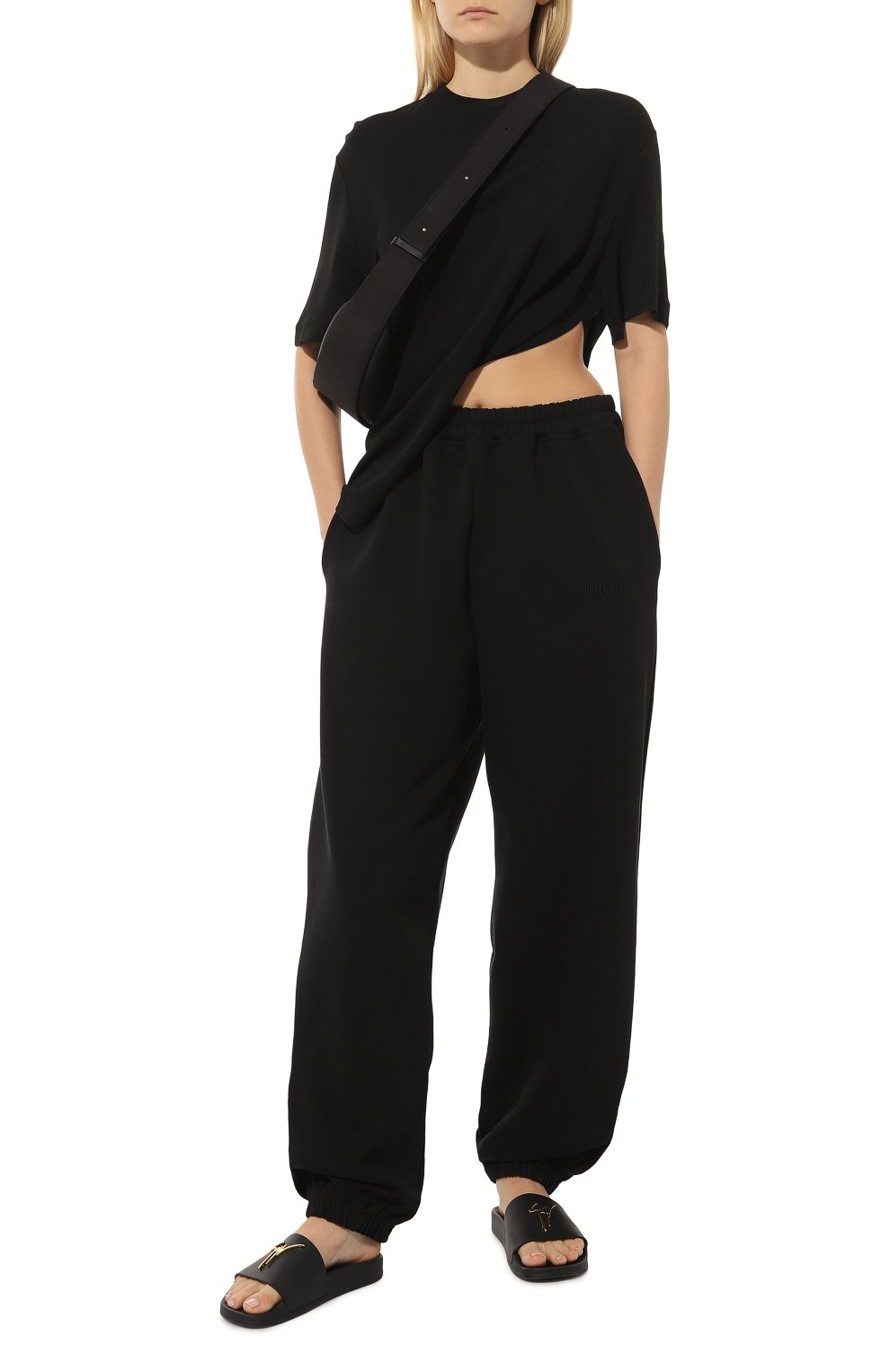 Кожаные шлепанцы GIUSEPPE ZANOTTI DESIGN, арт. RS90059/070, фото 2