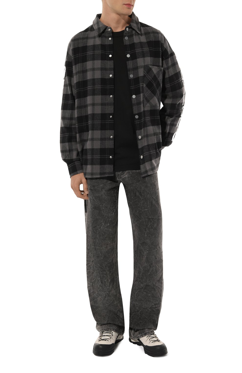 Хлопковая куртка-рубашка DIEGO VENTURINO, арт. D3W4DVCMC-0BGN0B, фото 2