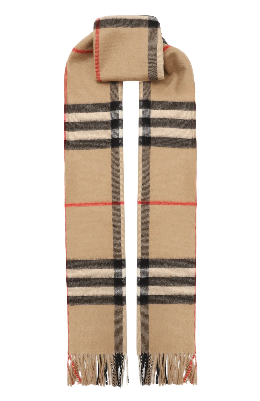Кашемировый шарф BURBERRY бежевого цвета по цене 63750 руб., арт. 8064916, фото 1 Кашемировый шарф BURBERRY, арт. 8064916, фото 1