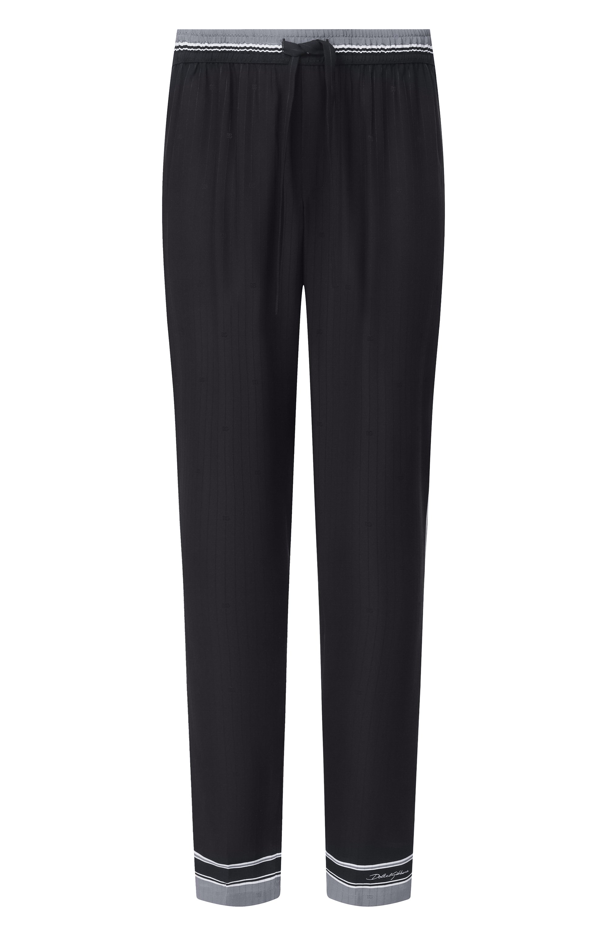 Шелковые брюки DOLCE & GABBANA, арт. GP1Q4T/HI11T, фото 1