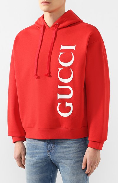 Хлопковое худи GUCCI, арт. 604974/XJB1C, фото 3