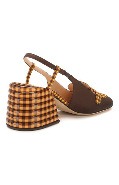 Текстильные туфли FENDI, арт. 8J7066 ABN1, фото 4