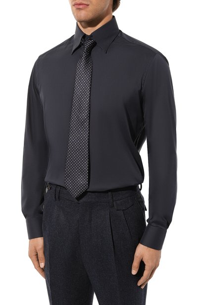 Хлопковая сорочка ZILLI, арт. MFZ-13037-345108/0003, фото 3