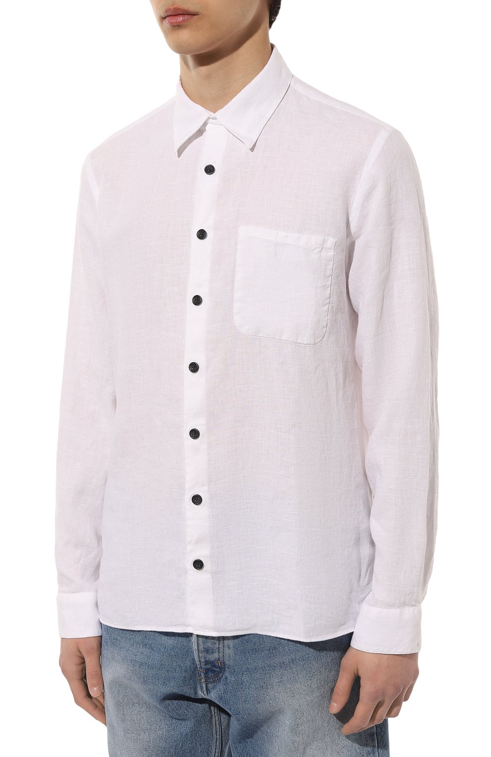 Льняная рубашка HANNES ROETHER, арт. 110322/K0N29ZESS.608, фото 3