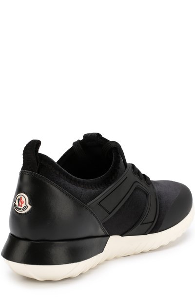 Комбинированные кроссовки meline на шнуровке MONCLER, арт. D2-09A-20210-00-019XR, фото 4