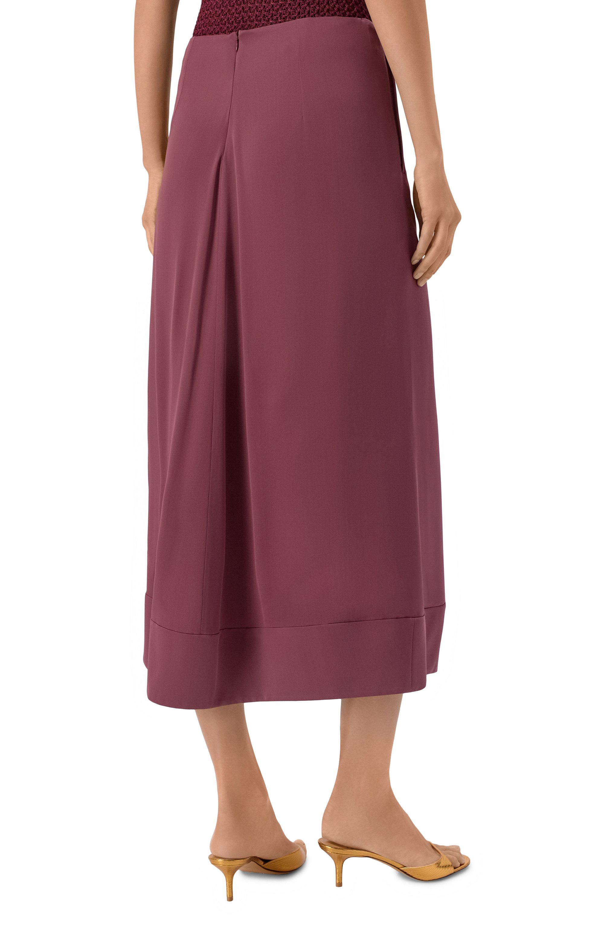 Шелковая юбка GIORGIO ARMANI, арт. GW003450/TE10814, фото 4