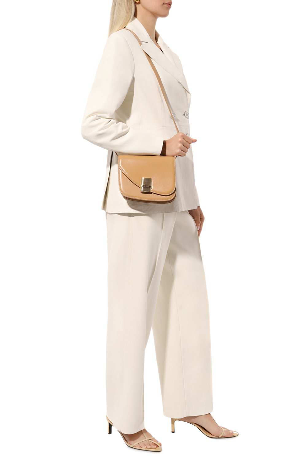 Сумка fiamma xs FERRAGAMO бежевого цвета по цене 261500 руб., арт. 215971/769388, фото 7 Сумка fiamma xs FERRAGAMO, арт. 215971/769388, фото 7