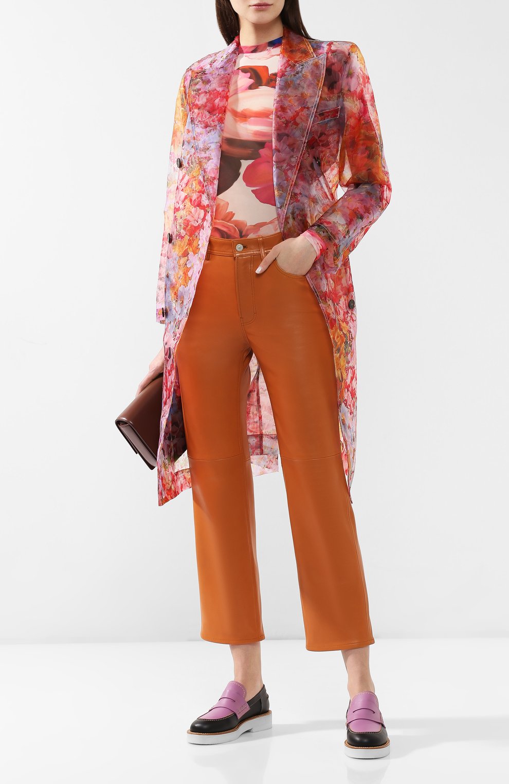 Кожаные брюки ACNE STUDIOS, арт. AK0083, фото 2