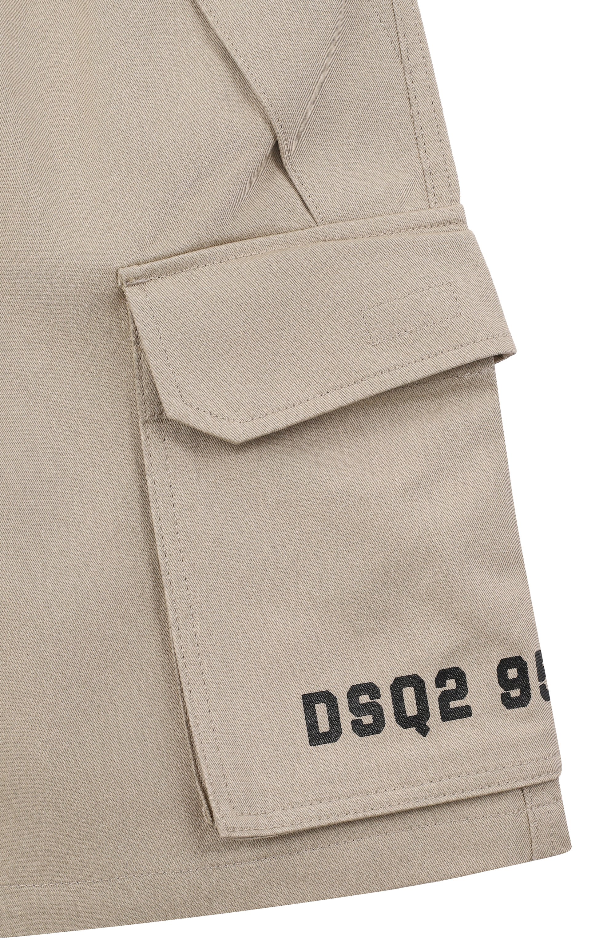 Хлопковые шорты-карго DSQUARED2, арт. DQ3209/D0AGK, фото 3