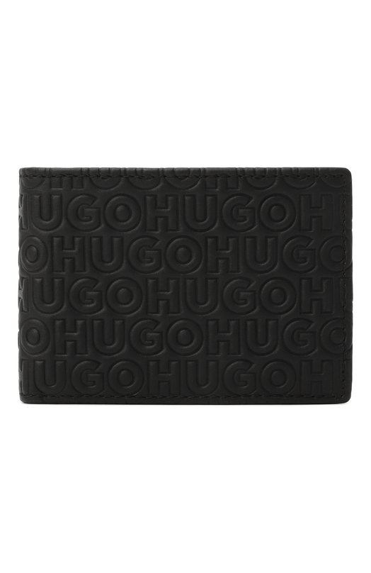 Кожаное портмоне HUGO 50552783 Чёрный 50552783