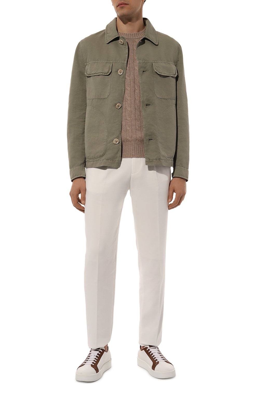 Кашемировый джемпер BRUNELLO CUCINELLI, арт. M22707200, фото 2