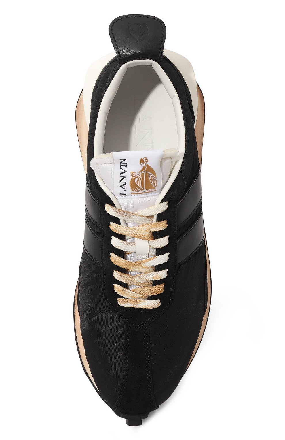 Комбинированные кроссовки LANVIN, арт. FM-SKBRUN-NYL0-P20, фото 6