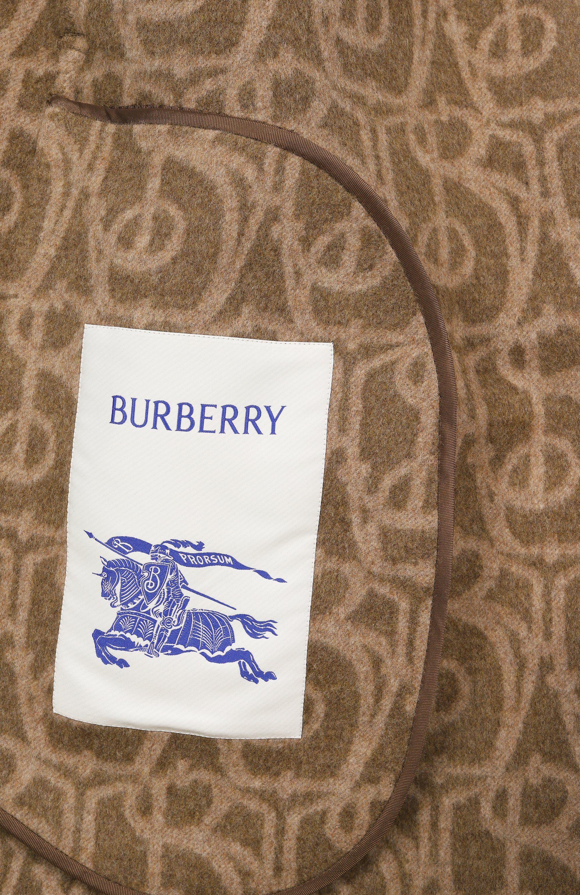 Пальто из шерсти и кашемира BURBERRY, арт. 8101302, фото 7