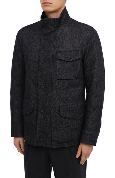 Шерстяная куртка GIORGIO ARMANI, арт. 0WG0C04M/T021W, фото 4