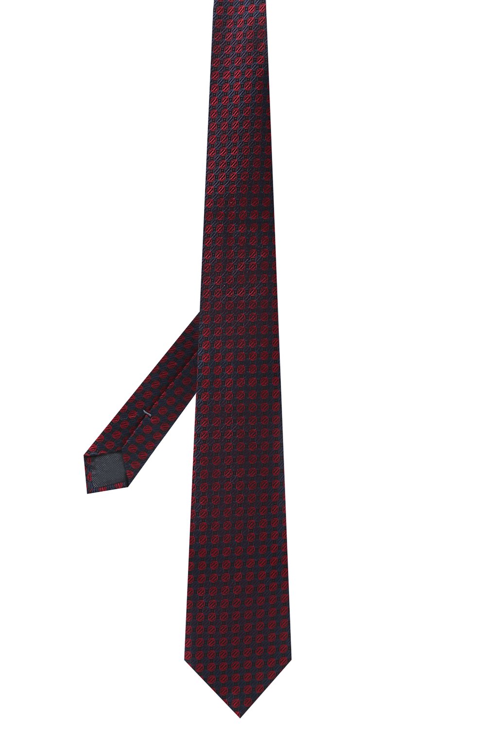 Шелковый галстук ZEGNA красного цвета по цене 19650 руб., арт. Z2E01T/1L8, фото 3 Шелковый галстук ZEGNA, арт. Z2E01T/1L8, фото 3