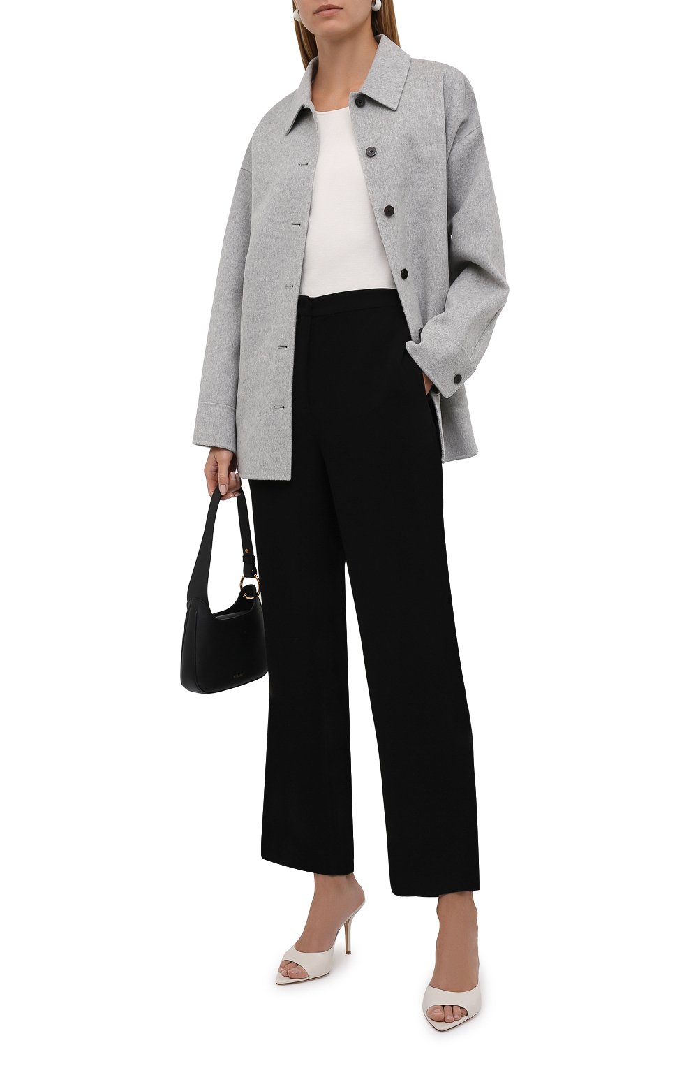 Брюки EMPORIO ARMANI черного цвета по цене 23150 руб., арт. 6K2P65/2NJKZ, фото 2 Брюки EMPORIO ARMANI, арт. 6K2P65/2NJKZ, фото 2