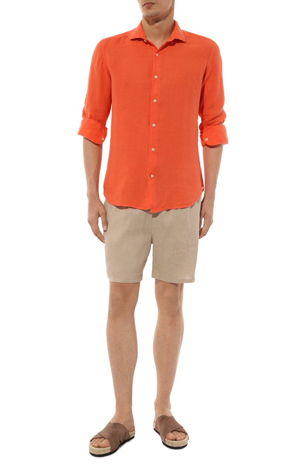 Льняная рубашка MC2 SAINT BARTH, арт. STBM/PAMPL0NA/03763F, фото 2