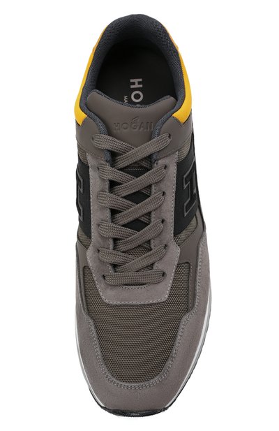 Комбинированные кроссовки HOGAN, арт. HXM3210K790QCG, фото 5