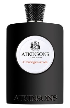 Парфюмерная вода 41 burlington arcade (100ml) ATKINSONS бесцветного цвета, арт. 8011003866540 | Фото 1 (Региональные ограничения белый список (Axapta Mercury): Не проставлено; Нос: Не проставлено; Тип продукта - парфюмерия: Парфюмерная вода; Ограничения доставки: flammable)