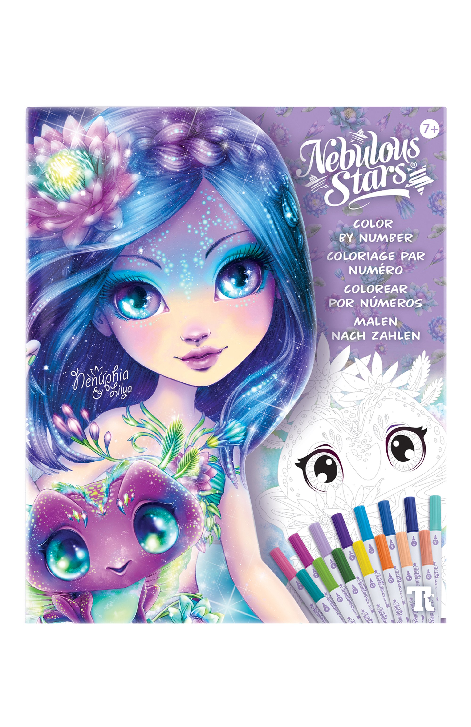 Набор для рисования nenuphia PAREMO фиолетового цвета по цене 5040 руб., арт. 11381_NSDA, фото 4 Набор для рисования nenuphia PAREMO, арт. 11381_NSDA, фото 4