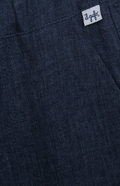 Льняные брюки IL GUFO, арт. P23PL261L1012/5A-8A, фото 3