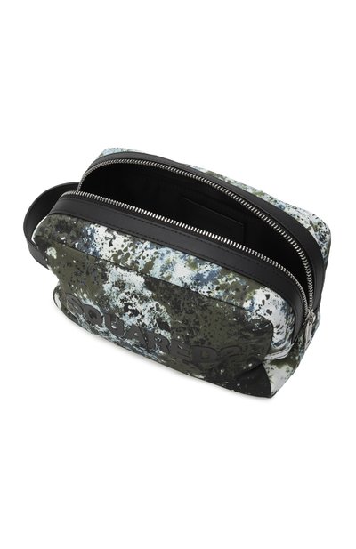 Несессер DSQUARED2 темно-зеленого цвета по цене 34700 руб., арт. BYM0053/16808168, фото 3 Несессер DSQUARED2, арт. BYM0053/16808168, фото 3