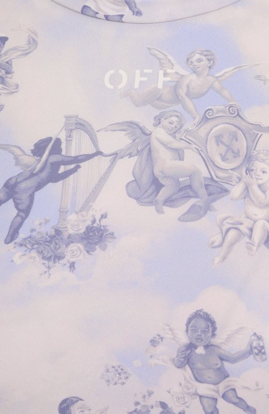 Лонгслив Off-White 0WAD136S25JER003 Сиреневый  0WAD136S25JER003 Фото 6